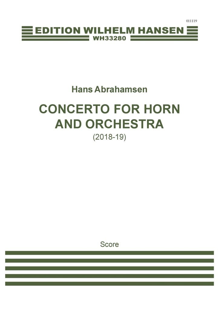 Concerto for Horn and Orchestra